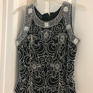 Beaded Evening Top - Brand New w Tags
